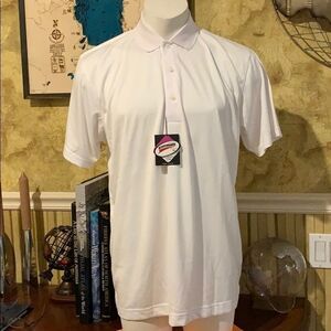 Men’s Page & Tuttle polo golf shirt. NWT.